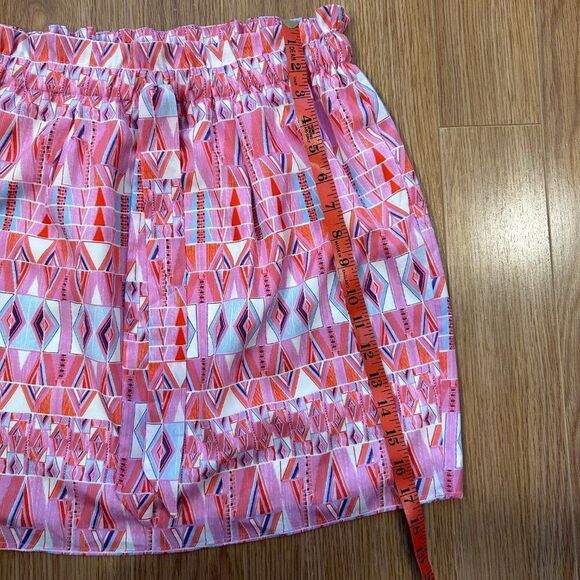 Forever 21 Pink Geometric Mini Skirt - XS - Picture 12 of 13